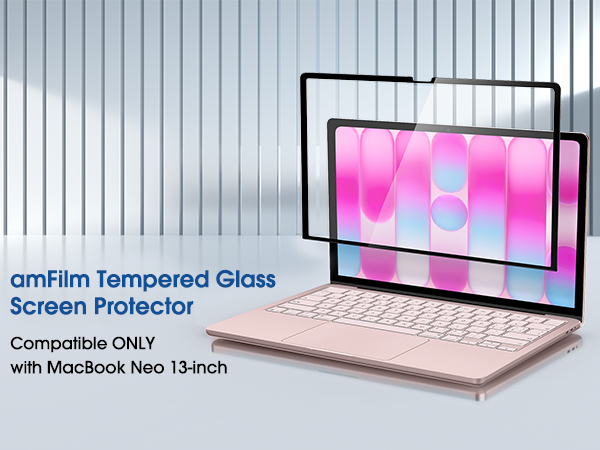 macbook neo screen protector tempered glass