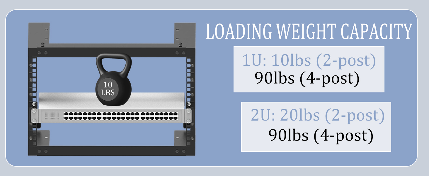1U server rack cabinet depth extender