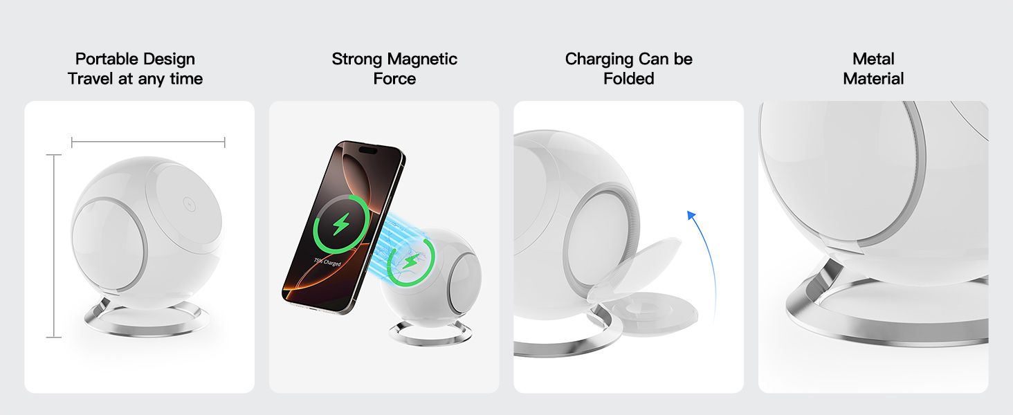 Wireless 3-in-1 charger