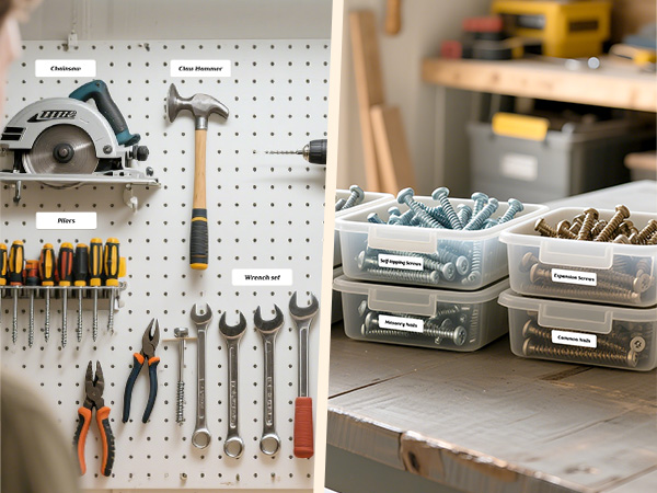 N1 mini Label Set for Whole House Storage