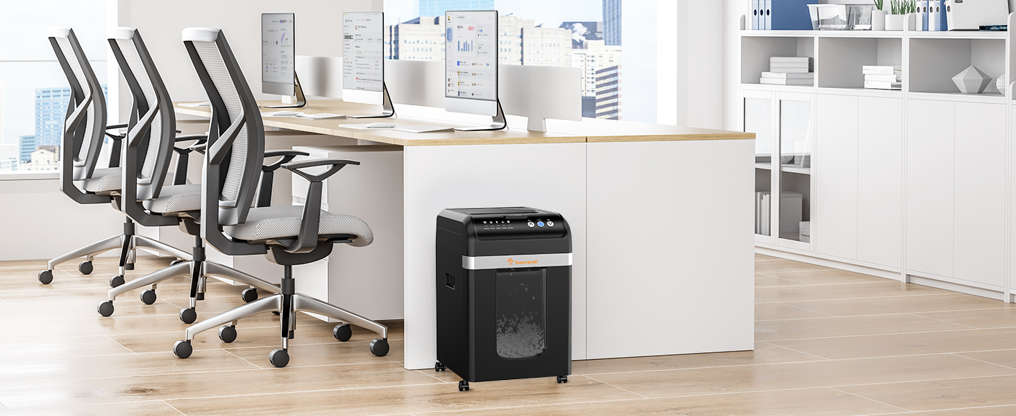 Bonsaii Large Paper Shredders for Office Heavy Duty