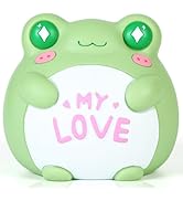 H&amp;W Frog Money Bank, Small Size, Shatterproof Frog Piggy Bank, First Coin Bank, Best Christmas Bi...
