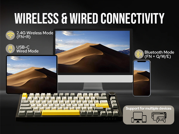 AK820 PRO wireless gaming keyboard