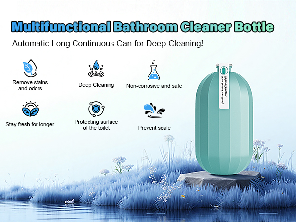 2Pcs Toilet Cleaner for bathroom