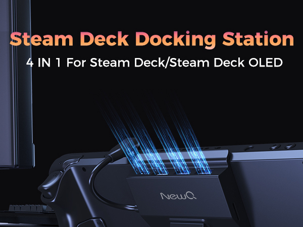 Steam deck docking station