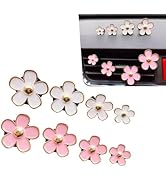 MOXRUQ 8 PCS Daisy Flower Air Freshener Vent Clips, Cute Car Accessories for Women, Universal Car...