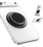 SUPERONE Magnetic Phone Grip for Magsafe, 360° Rotation Phone Ring Holder, [Sability Max] Two-Sid...