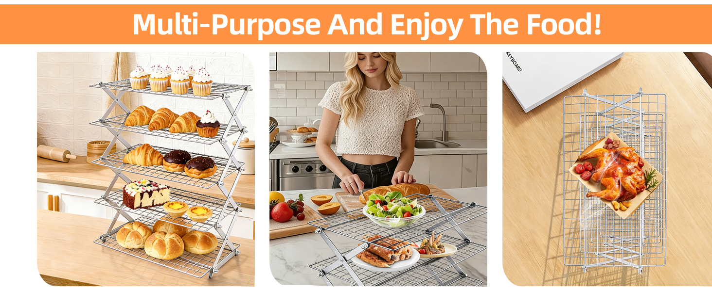 Cooling Racks for Cooking and Baking