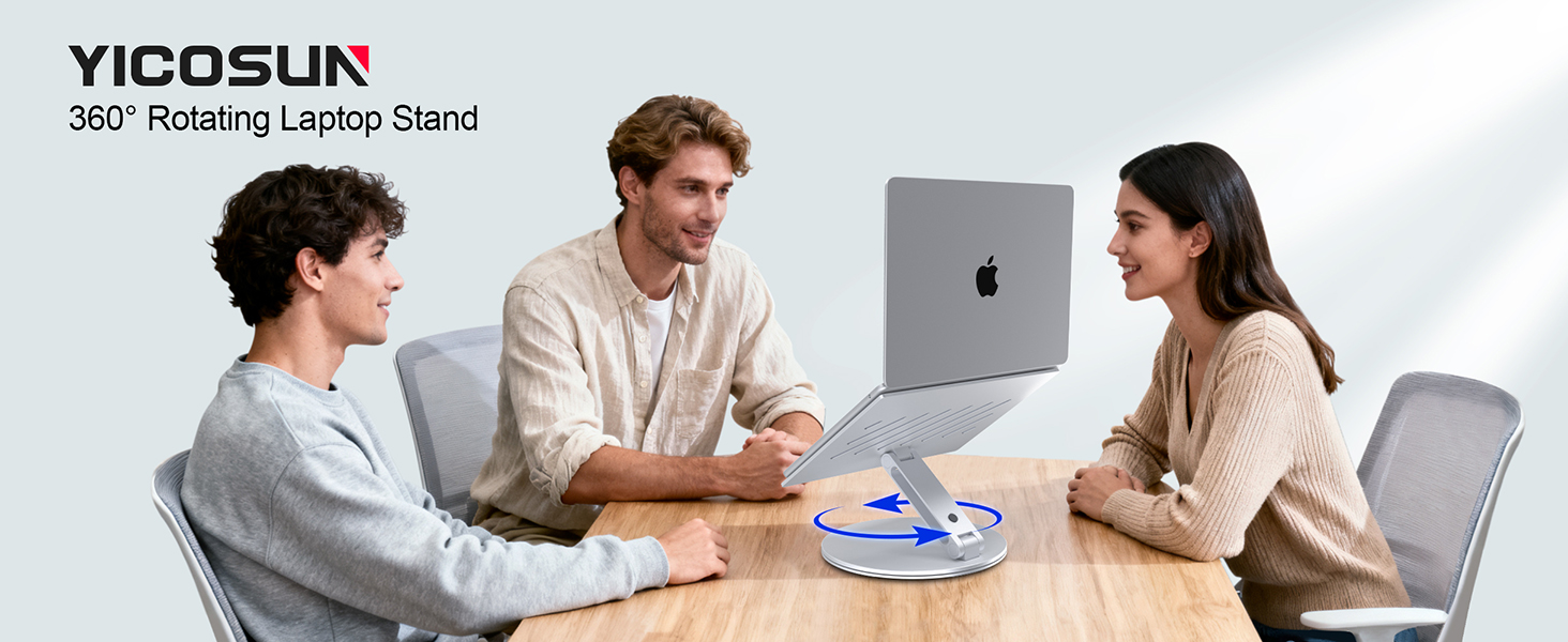 360° Rotating Laptop Stand