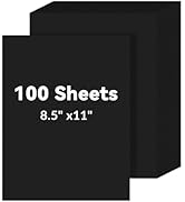 AOBOPLE 100 Sheets Card Stock Printer Paper 8.5 x 11 Double Sided Cardstock Paper 180gsm Thick Co...