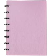 Eagle Discbound Notebook, Customizable Notebook, Junior Size, Poly Cover, 60 Sheets Ruled/Lined P...
