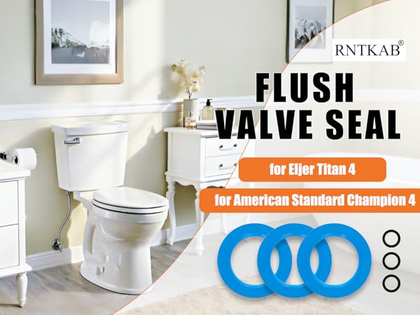 Flush Valve Seal for American Standard ang Eljer Toilets, 7301111-0070A Toilet Parts Replacement