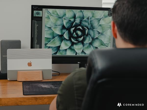 vertical laptop stand holder laptop side stand