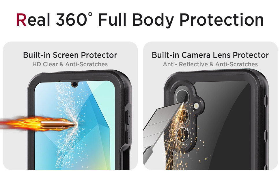 galaxy a16 phone case waterproof