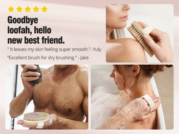 Body Brush for Cellulite Exfoliating