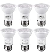 TORCHSTAR PAR16 LED Bulb, 500LM 6.5W 50W Equivalent, Dimmable Spot Light, 40° Beam Angle, UL &amp; En...
