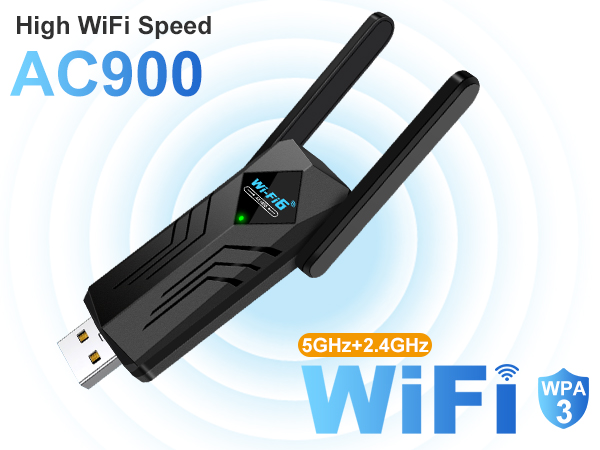 Wireless USB WiFi6 Adapte