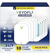 VEYOFLY Fly Trap Indoor Refill, Fruit Fly Traps for Indoors, Gnat Traps for House, Fly Catcher, F...