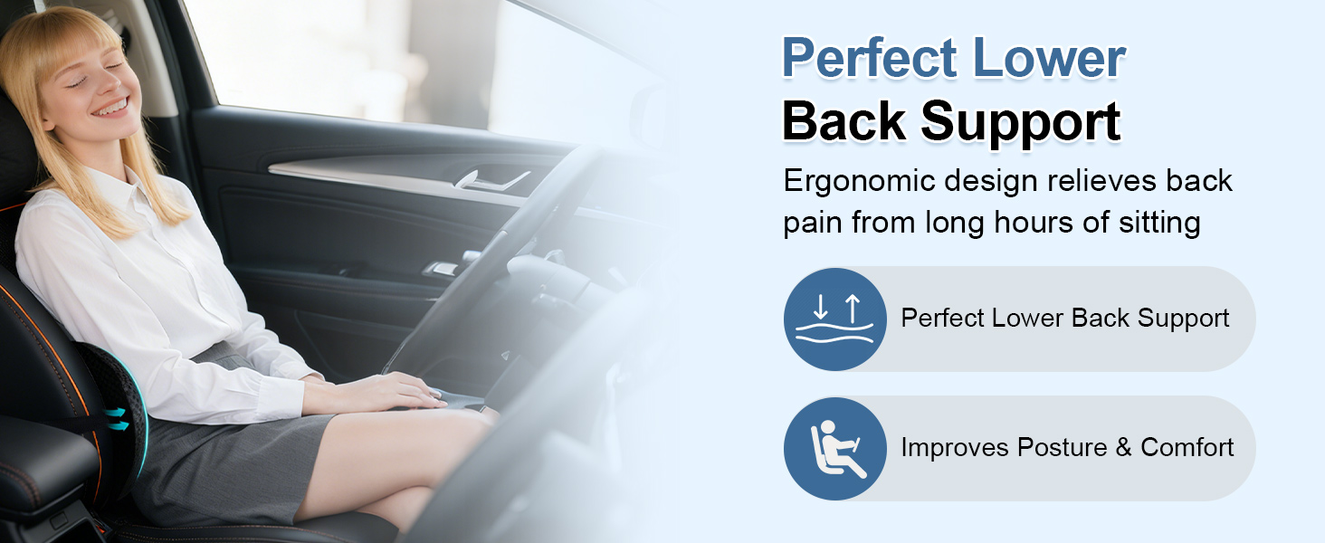 Lumbar Support Pillow for Car
