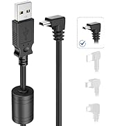 Gonifeto Charger Cable for Garmin GPS,(6Ft 18AWG) Thicker Shielded Mini USB Charging Cord for Gar...