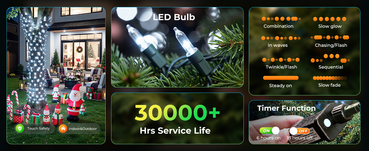 christmas lights for tree
