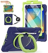 BATYUE for iPad 9th/ 8th/ 7th Generation Case (iPad 10.2 inch Rugged Case 2021/2020/2019) with Sc...
