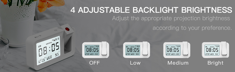 alarm clocks for bedrooms