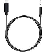 Aux to USB C,USB C to 3.5mm Audio Aux Jack Cable,3.3 ft, Aux Cord for iPhone,Type C to Aux Headph...