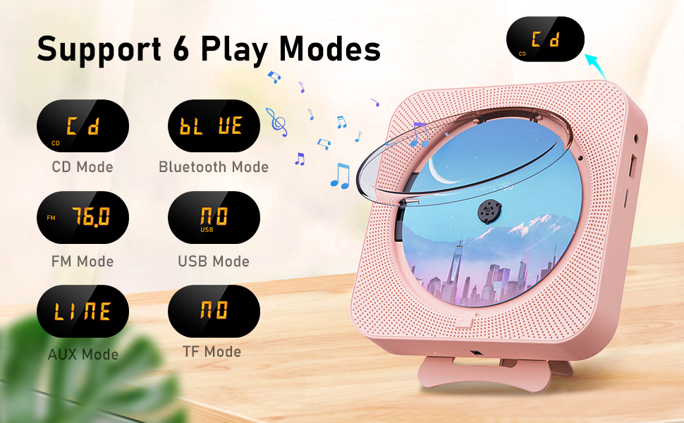 cd player with bluetooth