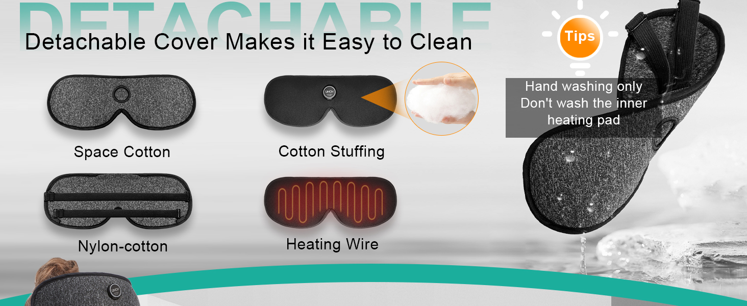 heated eye mask