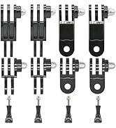 KUANVE 3-Way Adjustable Extension Pivot Arm Straight Joints Adapter Mount Kit, Long and Short, Sa...