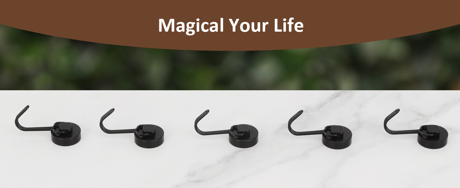 Neosmuk black swing magnetic hooks