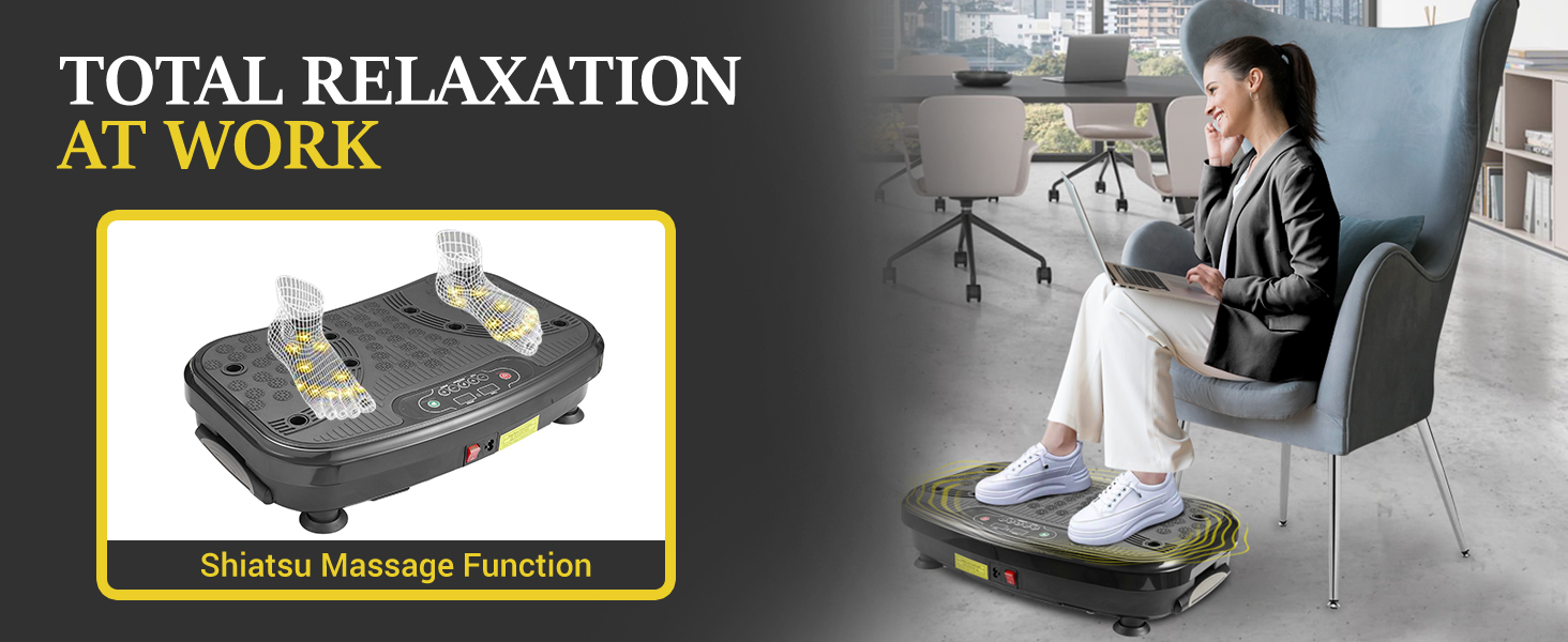 Vibration Plate Exercise Machine for Home Gym