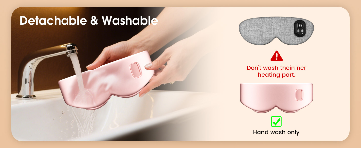 Detachable & Washable