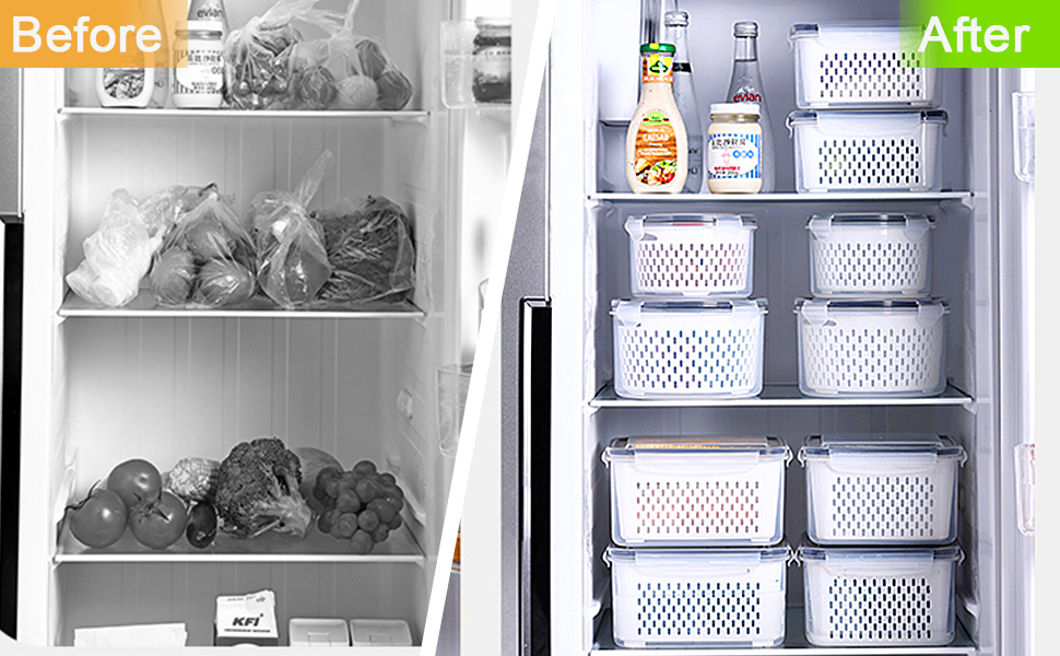Refrigerator fresh storage box