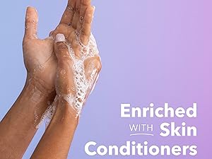 Enriched with Skin Conditioners