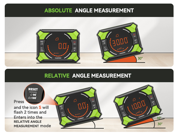 3-in-1 Digital Angle Gauge with Laser Level
