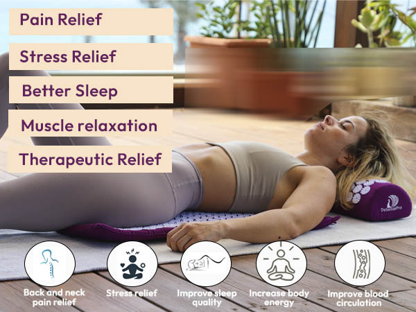 acupuncture mat full body back pain accupuncture spoonk mat acupressure shakti 