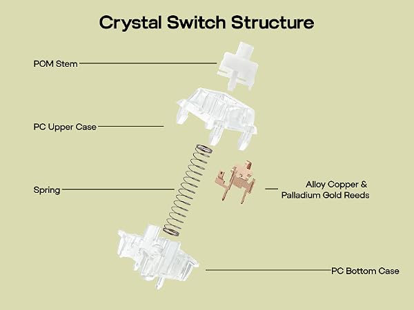 EPOMAKER Crystal Switch