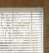 Yoolax Motorized Natural Wood Blinds with Remote, Smart Venetian Blinds for Windows, Light Filter...