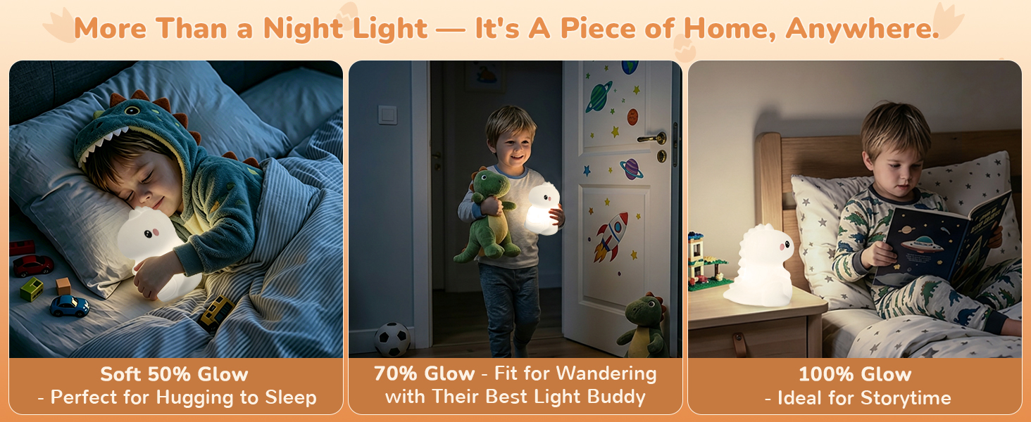 Soft Silicone Dimmable Bedside Touch Light with Timer