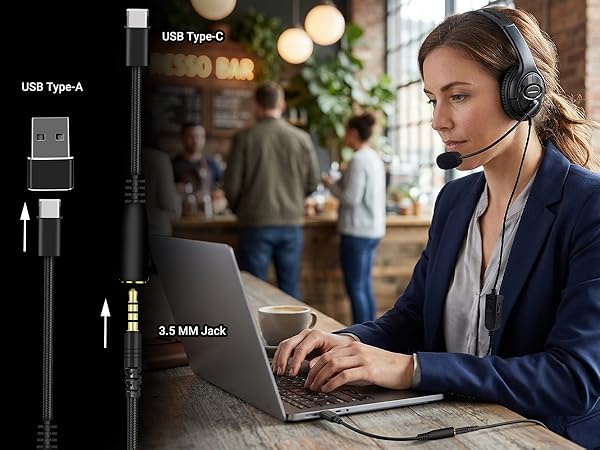 usb headphone with mic