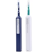 WSOLDMA 2PCS Fiber Cleaner Pen,Fiber Optic Cleaner Pen for 1.25mm LC 2.5mm SC/ST/FC One Click Fib...