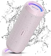RIENOK Portable Bluetooth Speaker 30W Dual Pairing True Wireless Stereo HD Sound IPX7 Waterproof ...
