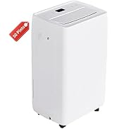 OLIXIS 3,500 Sq. Ft Dehumidifier, 50 Pints Dehumidifier for Basement with Drain Hose, 4.5L/1.19 G...