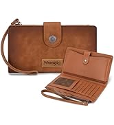 X Wrangler Wallets Women Minimalist Wristlet Wallets, Card Cases &amp; Money Organizers Wallet Bifold...
