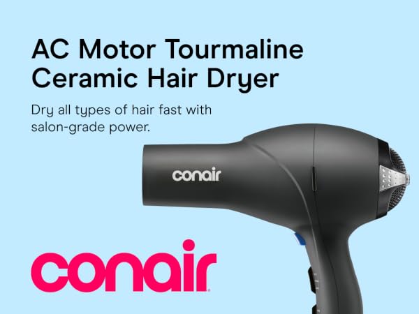 AC Motor Tourmaline Ceramic Hair Dryer