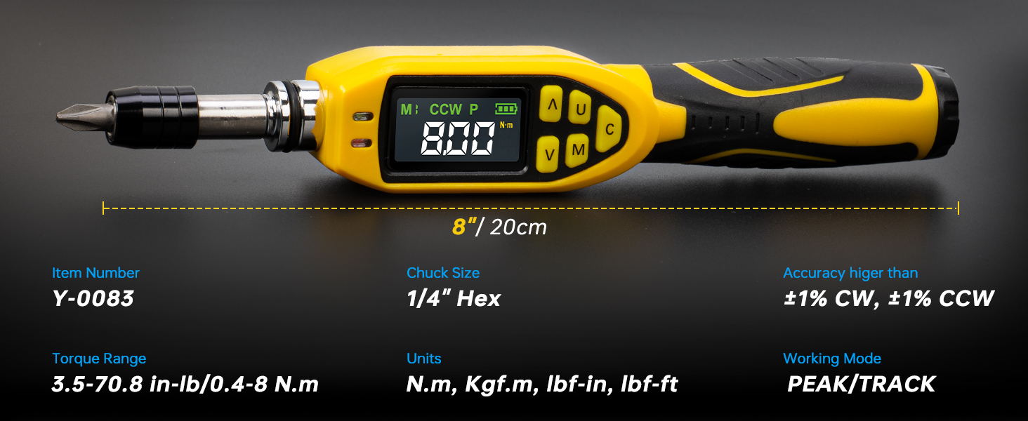 digital torque screwdriver