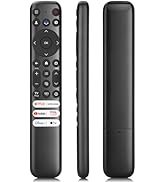 Replacement for TCL Google TV Remote Control, RC813 Compatible with TCL QM8/QM7/S5/S4/S3/Q7/Q6/Q5...