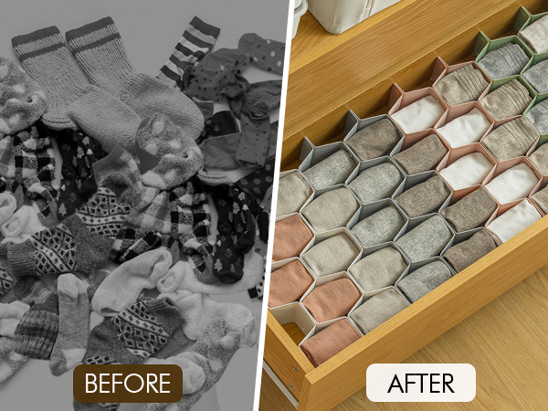 honeycomb drawer dividers